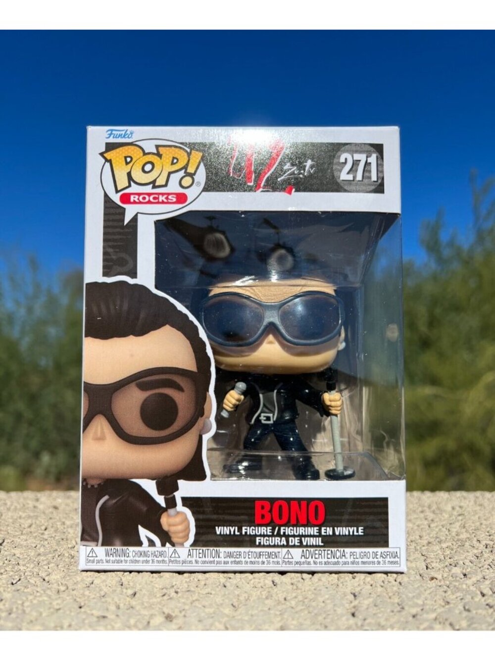 Funko Pop Rocks: U2 Zoo TV - Bono (#271,NEW)